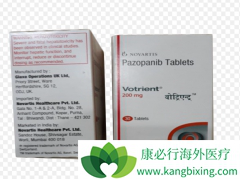 ��������(pazopanib)�ǻ��ƺ�ת��������֯�����ձ����ߵ�������ѡ��