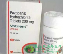 帕唑帕尼/维全特(PAZOPATINIB)治疗晚期肾非