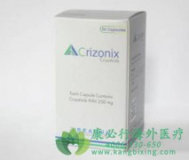 克唑替尼/赛可瑞(CRIZOTINIB)治疗非小细胞
