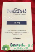 �������Ұ��ἤø���Ƽ���������/��������(ponatinib)����Ӧ֢���߽���