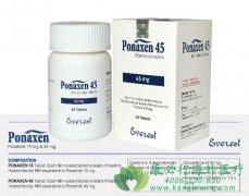帕纳替尼/普纳替尼(ponatinib)的适应症以及
