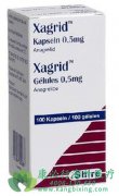 安归宁/阿那格雷(Xagrid/Anagrelide)为原发