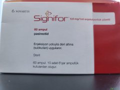 帕瑞肽(Signifor/Pasireotide)为库欣病和肢