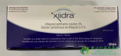 立他司特滴眼液/利福舒特眼用溶液(Xiidra/L